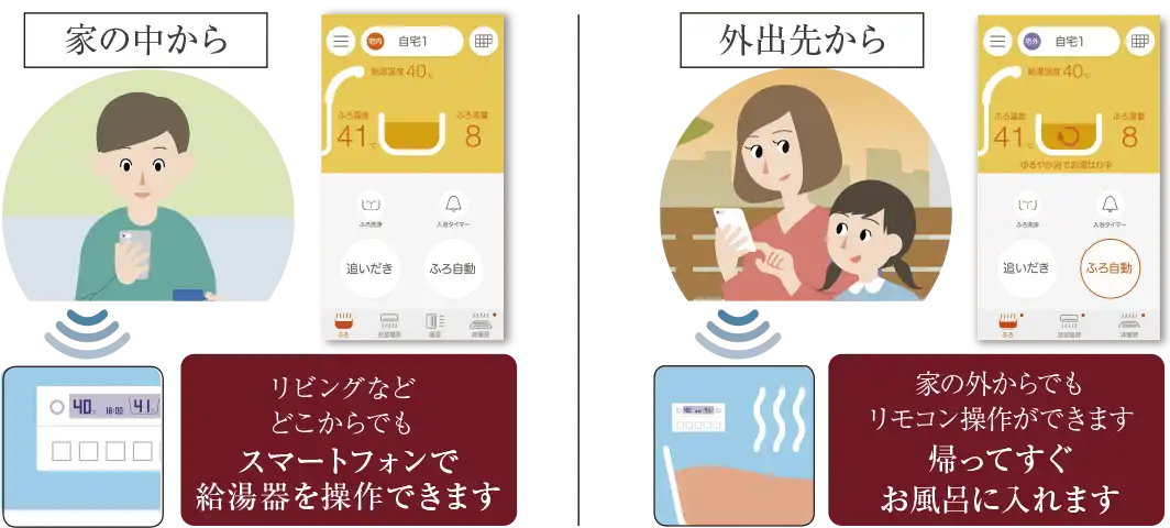 スマートフォンで操作できるWiFi対応リモコン